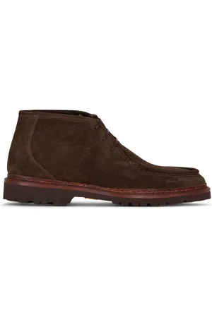 Bontoni Botas de gamuza con agujetas