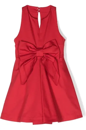 Lapin House Vestido sin mangas con detalle de moño