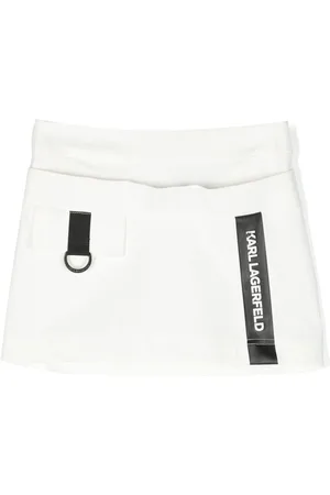 Karl Lagerfeld Falda con panel del logo