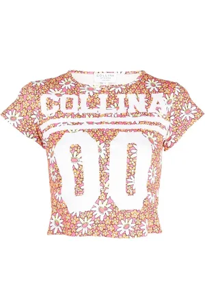 Collina Strada Playera manga corta con logo estampado