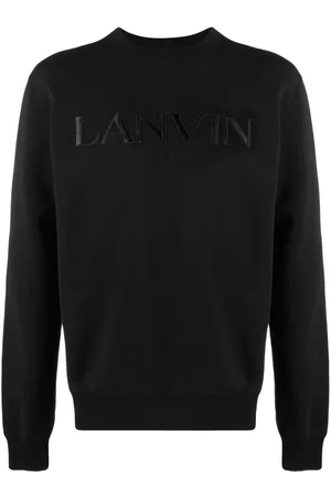 Lanvin Sudadera con logo bordado