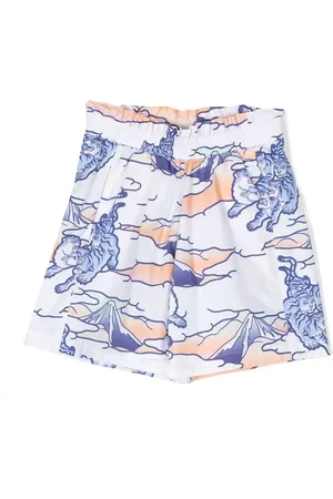 Kenzo Shorts con estampado gráfico