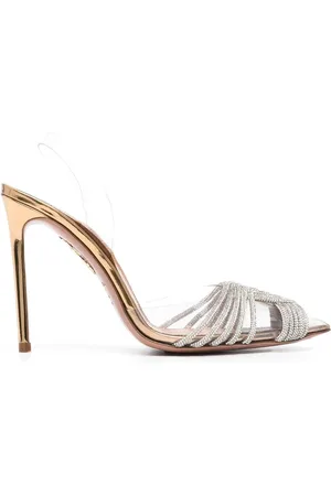Aquazzura Zapatillas Gatsby con tacón de 105mm