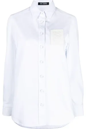 RAF SIMONS Camisa con parche del logo