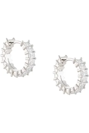APM Monaco Aretes con detalles de cristal