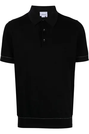 BRIONI Playera tipo polo manga corta