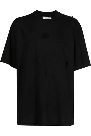 Feng Chen Wang Playera con detalle de aberturas