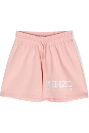 Kenzo Bermudas con cordones y logo bordado