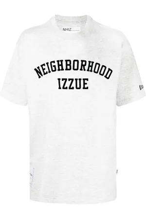 Izzue Playera manga corta con logo estampado
