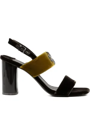 Tory Burch Sandalias con tacón cuadrado de 100mm