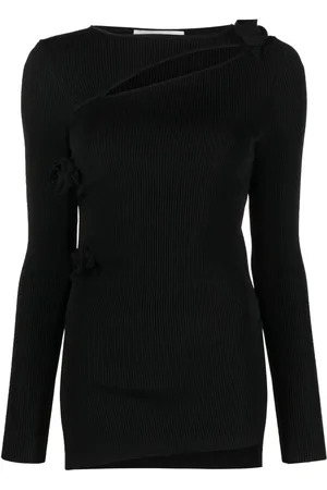 COPERNI Top de tejido con aplique floral