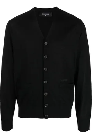 Dsquared2 Cárdigan tejido fino con cuello en V