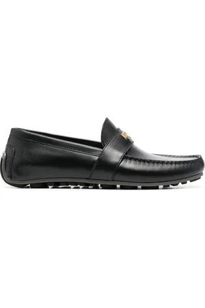 Moschino Mocasines con placa del logo
