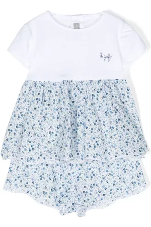 Il gufo Set de vestido con estampado floral