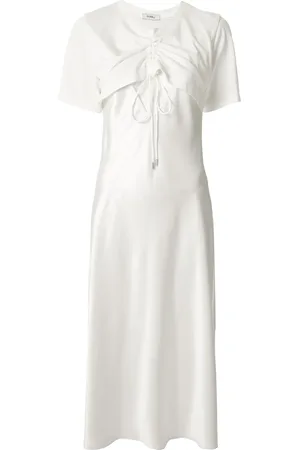 GOEN.J Vestido acampanado con abertura