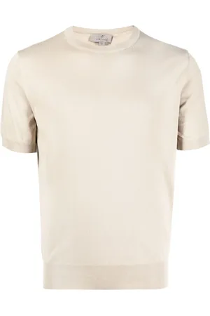 CANALI Top de tejido fino manga corta