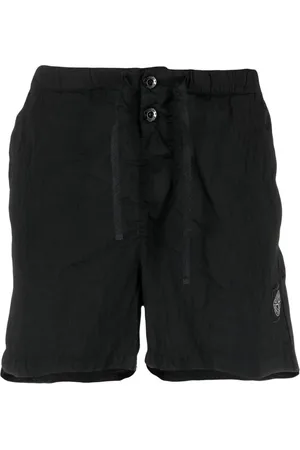 Stone Island Shorts de playa con distintivo Compass