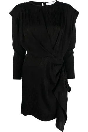 IRO Vestido manga larga con motivo en jacquard