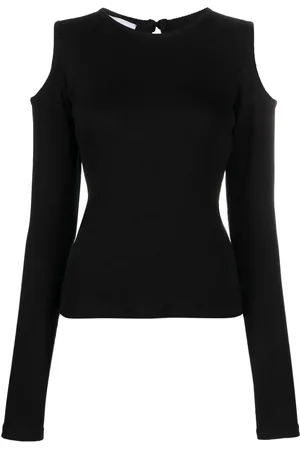 Ioana Ciolacu Top con hombros descubiertos