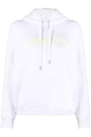 Lanvin Hoodie con logo bordado