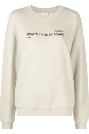 OFF-WHITE Sudadera con eslogan estampado