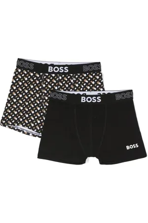HUGO BOSS Pack de dos bóxeres con monograma