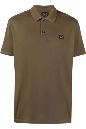 Paul & Shark Playera tipo polo con parche del logo