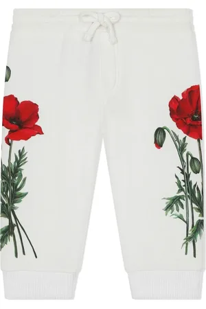 Dolce & Gabbana Joggers con estampado floral