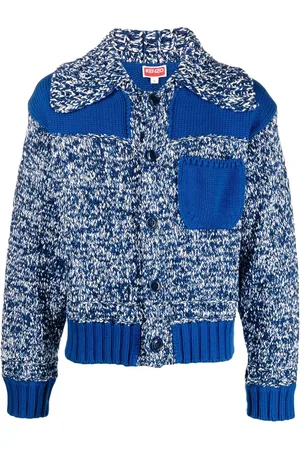 Kenzo Cárdigan con paneles en contraste