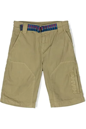 Lanvin Shorts chino con logo bordado