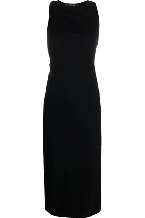 VERSACE Vestido con detalle de aberturas