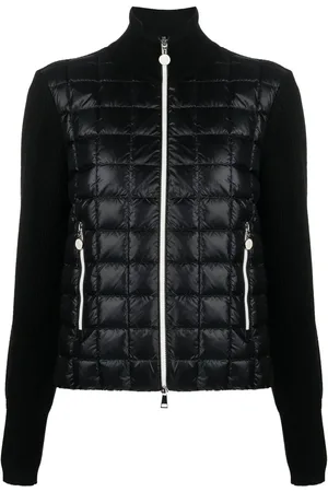Moncler Cárdigan capitonado con cierre
