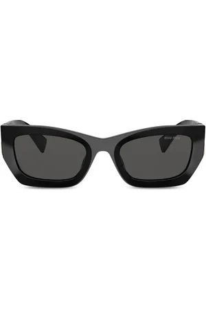 Miu Miu Lentes de sol con armazón rectangular