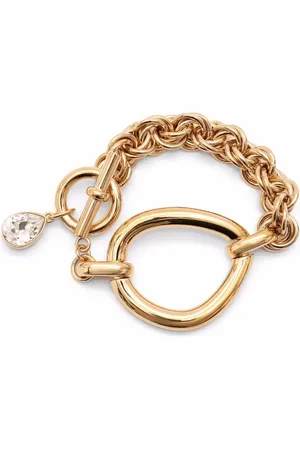 J.W.Anderson Pulsera con detalles de cristales