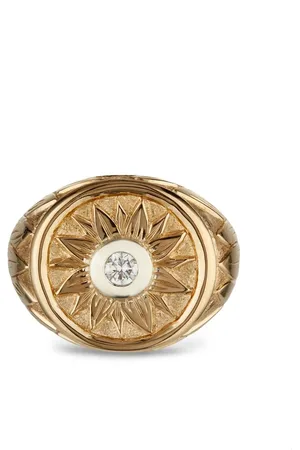Duffy Anillo en oro amarillo de 9kt con diamantes