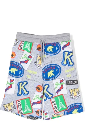 Kenzo Shorts con franja lateral