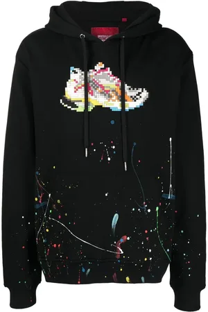 MOSTLY HEARD RARELY SEEN Hoodie con estampado de tenis