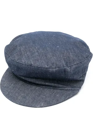 Fabiana Filippi Gorra baker boy de mezclilla