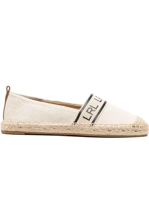 Ralph Lauren Alpargatas slip-on con logo estampado