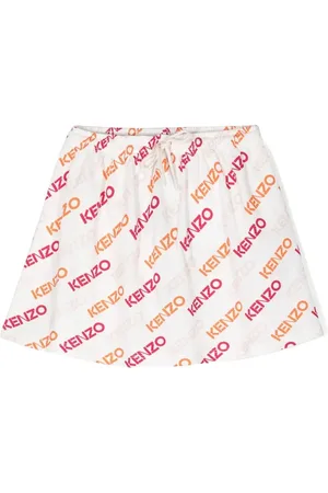 Kenzo Falda con cordones y logo