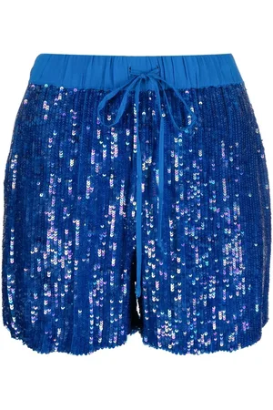 P.A.R.O.S.H. Shorts bordados con lentejuelas