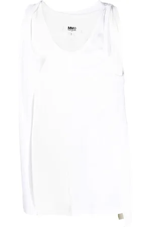 Maison Margiela Top con diseño a capas