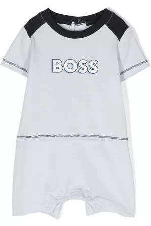 HUGO BOSS Romper con logo estampado