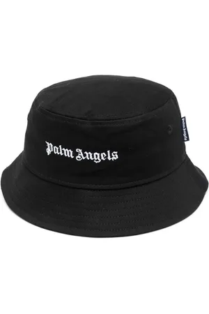 Palm Angels Gorro de pescador con letras del logo