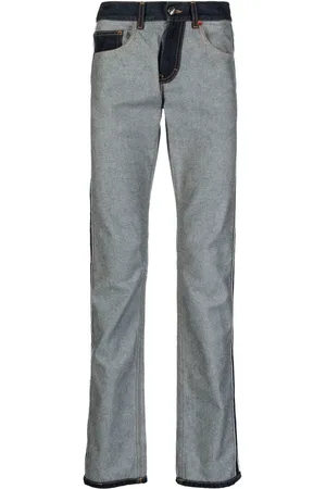 Ports V Pantalones con panel en contraste