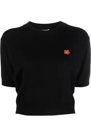 Kenzo Top con cuello redondo
