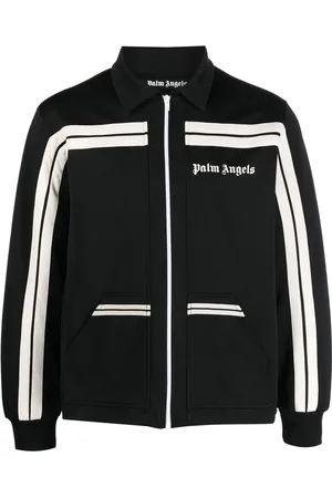 Palm Angels Chamarra con logo estampado