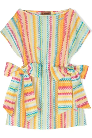 Missoni Vestido corto con estampado zig zag