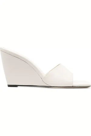 Wandler Mules con puntera cuadrada y tacón de 100mm