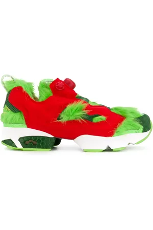 Reebok Tenis Instapump Fury CV Grinch